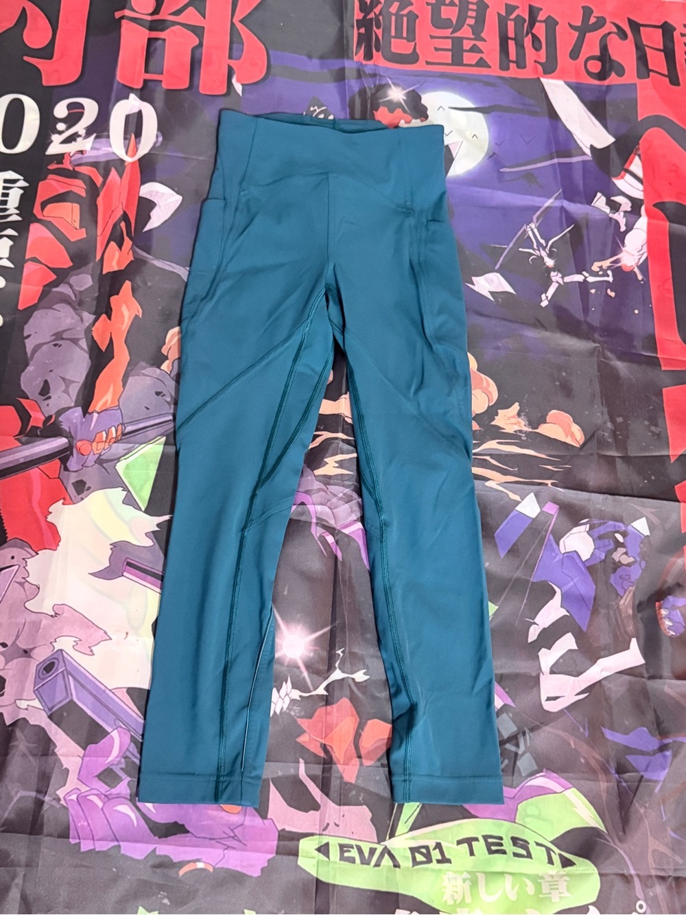 lululemon women’s fast and free Teal High-Waist Leggings
